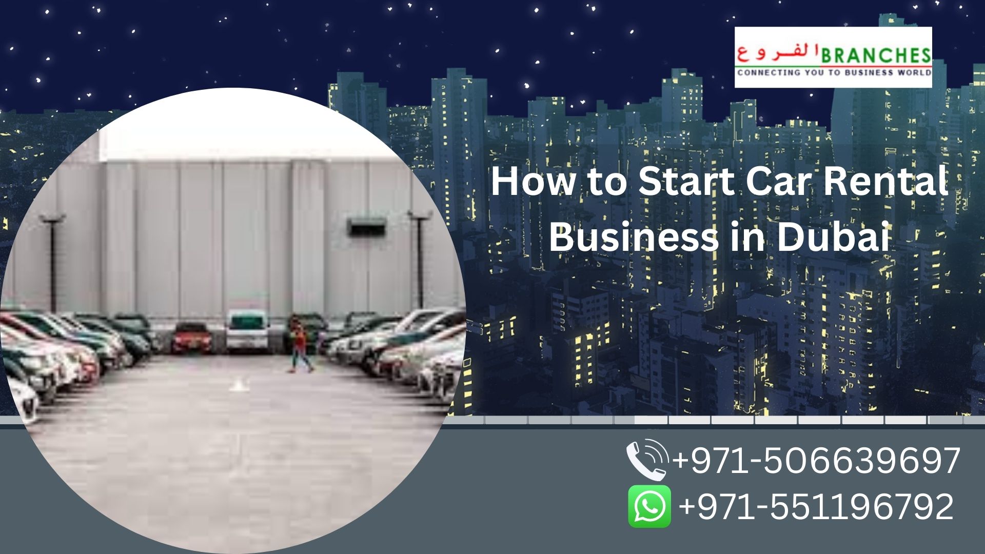 How to Start Car Rental Business in Dubai Branches