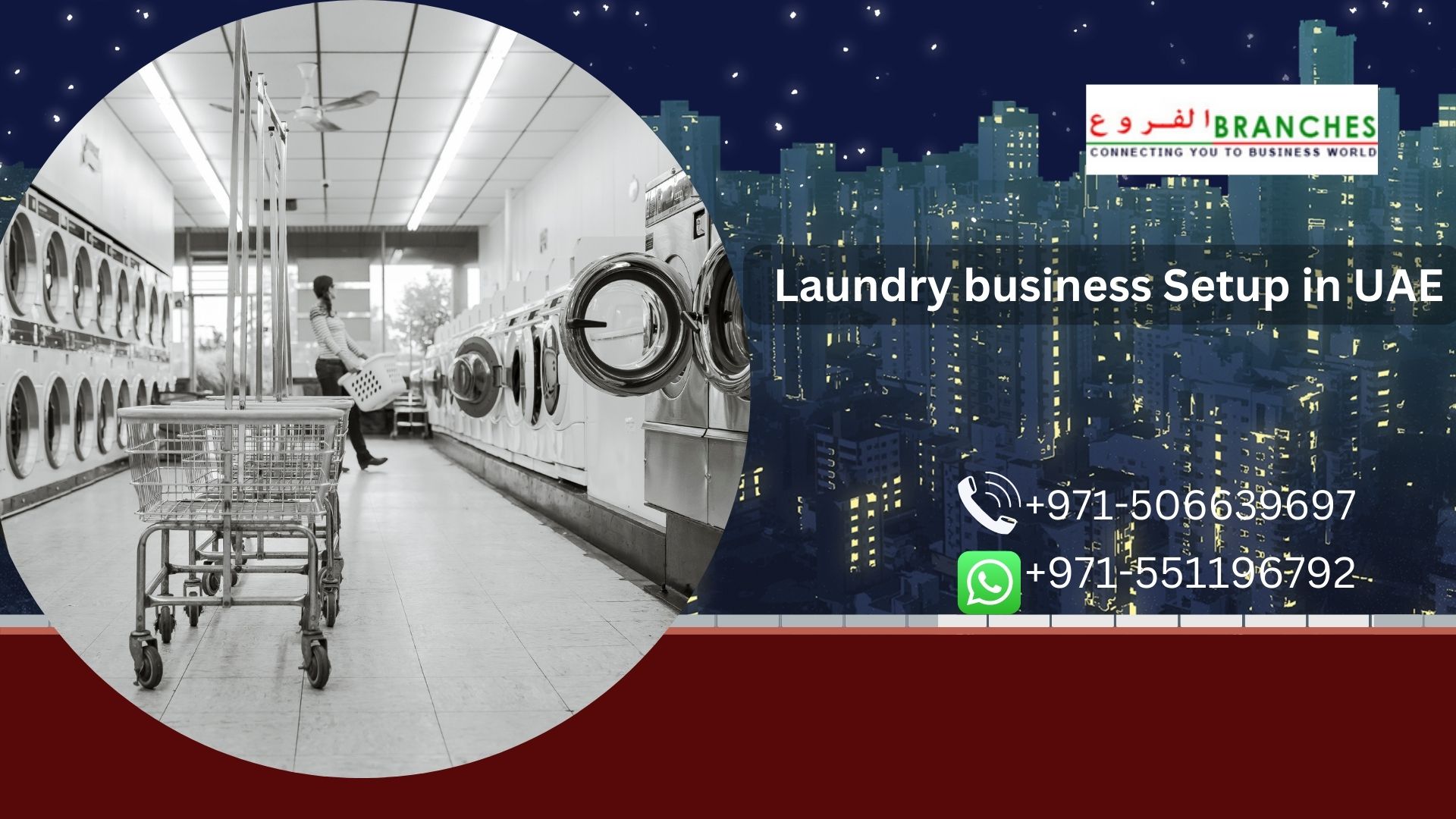 Laundry business Setup in UAE Branches